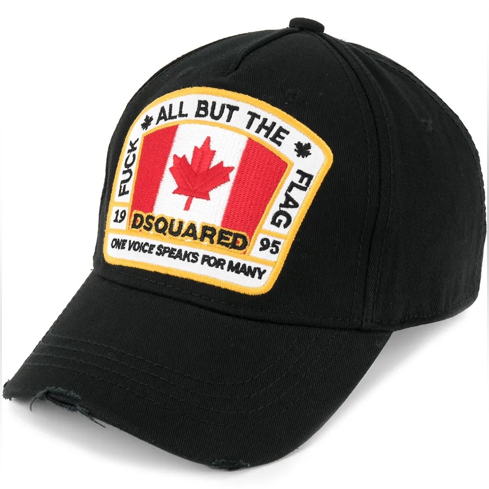 DSQUARED2 Canadian Flag Icon Baseball Cap - Picture 5 of 17